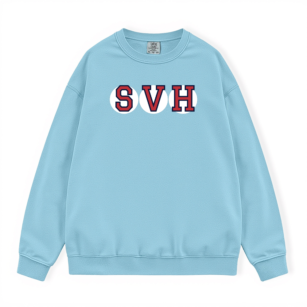 SVH RETIRED SOX LETTERS CREWNECK