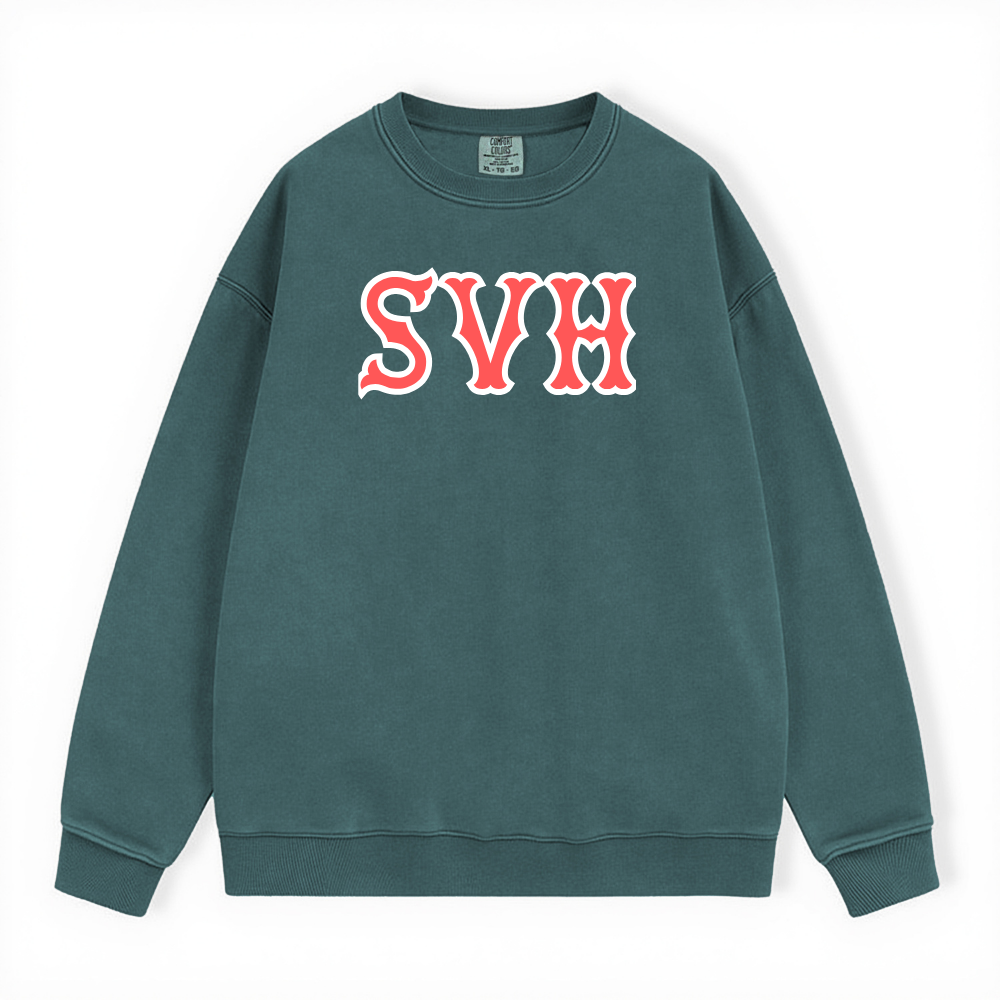 SVH SOX LETTERS CREWNECK