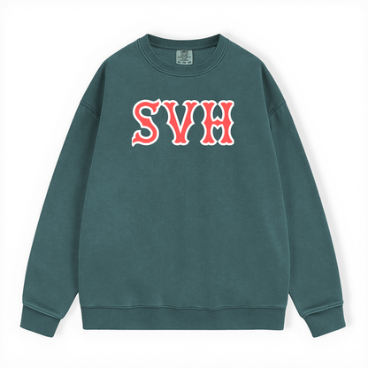 SVH SOX LETTERS CREWNECK