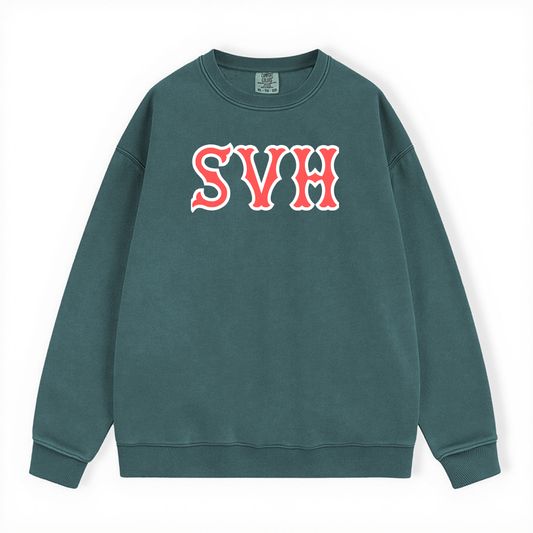 SVH SOX LETTERS CREWNECK