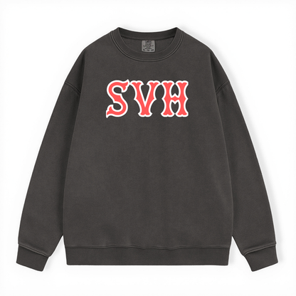 SVH SOX LETTERS CREWNECK