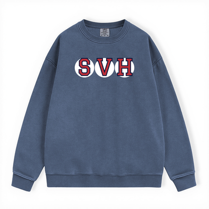 SVH RETIRED SOX LETTERS CREWNECK
