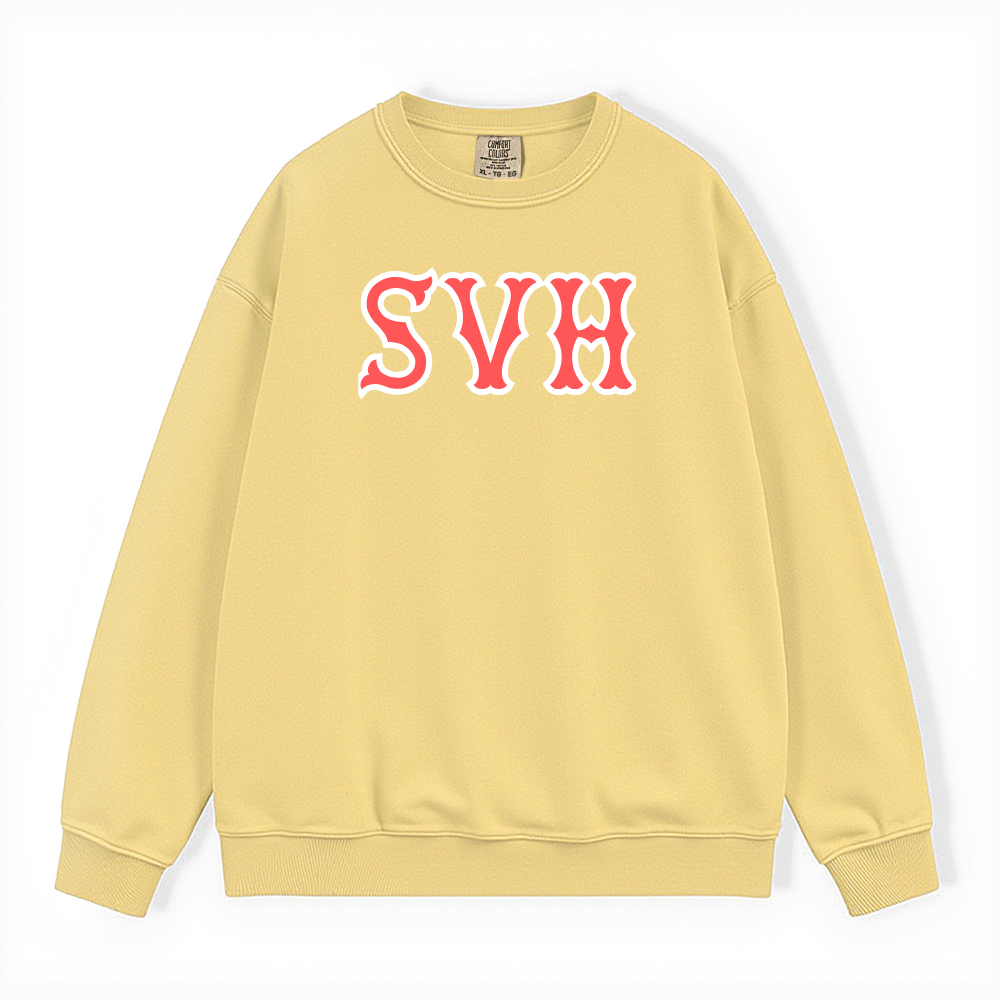 SVH SOX LETTERS CREWNECK