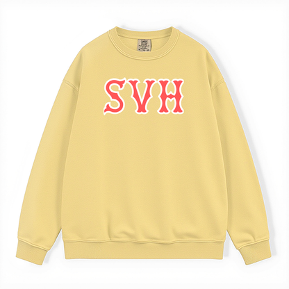 SVH SOX LETTERS CREWNECK