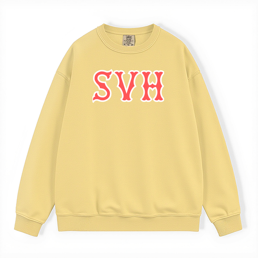 SVH SOX LETTERS CREWNECK