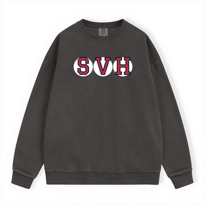 SVH RETIRED SOX LETTERS CREWNECK