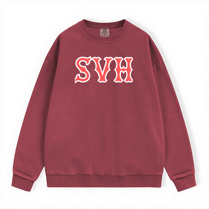 SVH SOX LETTERS CREWNECK