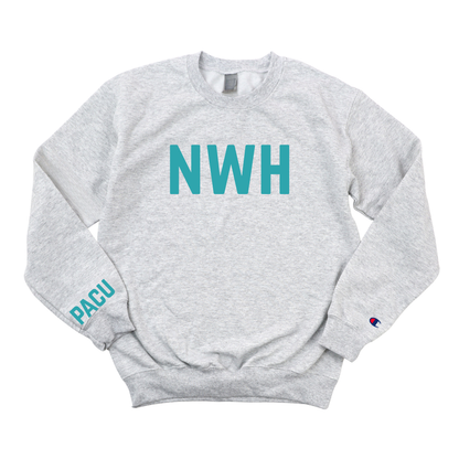 TEAL NWH RN PACU CHAMPION CREWNECK