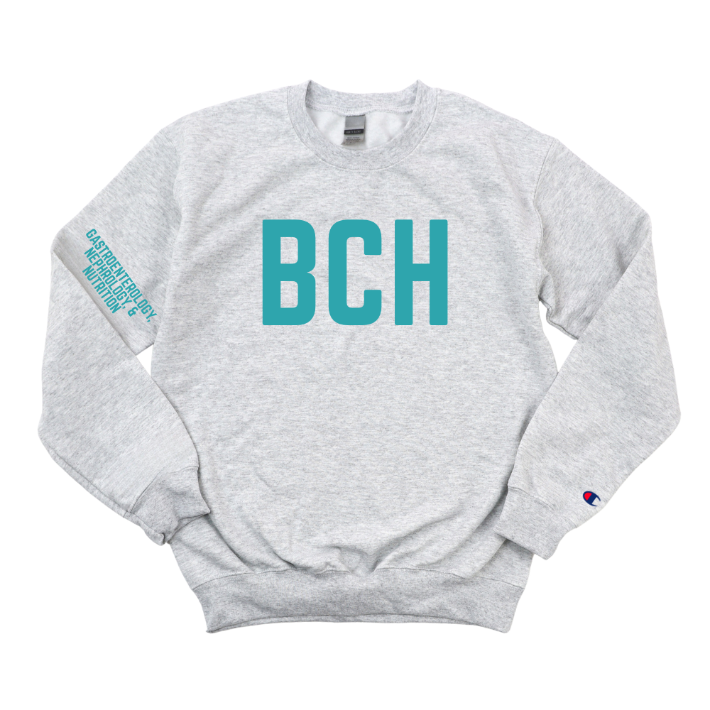 TEAL BCH GASTROENTEROLOGY, NEPHROLOGY, & NUTRITIONCHAMPION CREWNECK