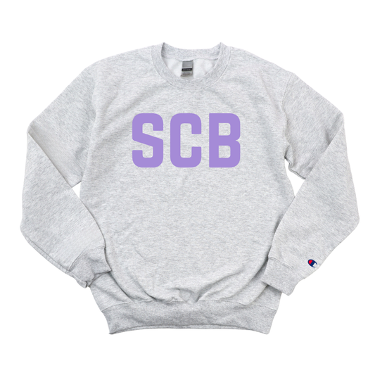 LILAC SCB CHAMPION CREWNECK