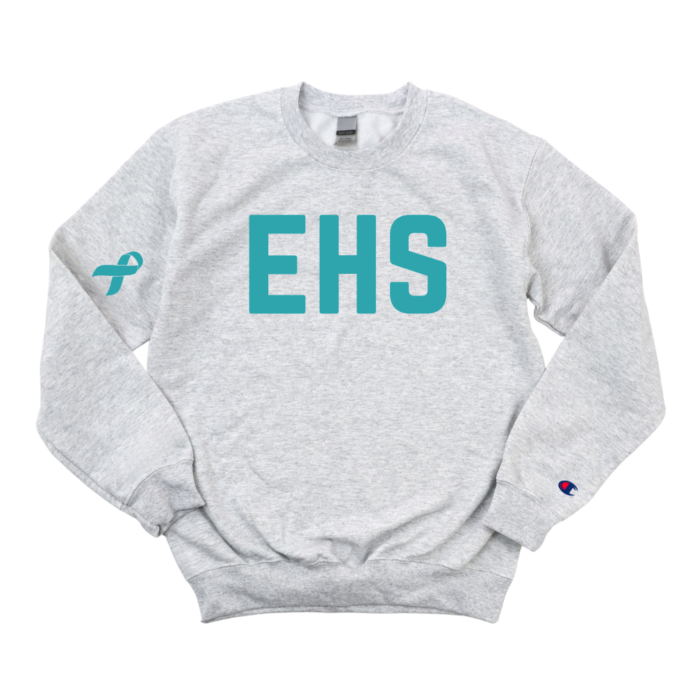 EHS OVARIAN CANCER AWARENESS CHAMPION CREWNECK