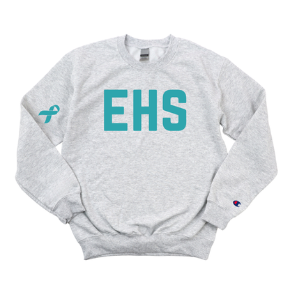 EHS OVARIAN CANCER AWARENESS CHAMPION CREWNECK