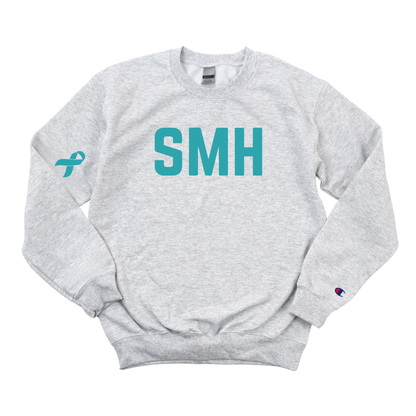 SMH OVARIAN CANCER AWARENESS CHAMPION CREWNECK
