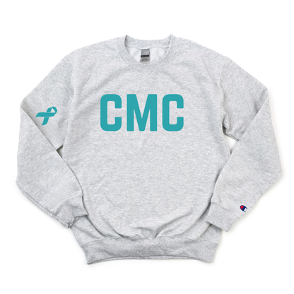 CMC OVARIAN CANCER AWARENESS CHAMPION CREWNECK