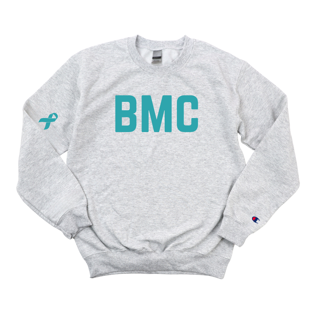 BMC OVARIAN CANCER AWARENESS CHAMPION CREWNECK