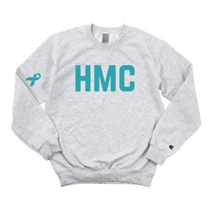 HMC OVARIAN CANCER AWARENESS CHAMPION CREWNECK