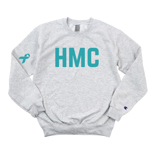 HMC OVARIAN CANCER AWARENESS CHAMPION CREWNECK