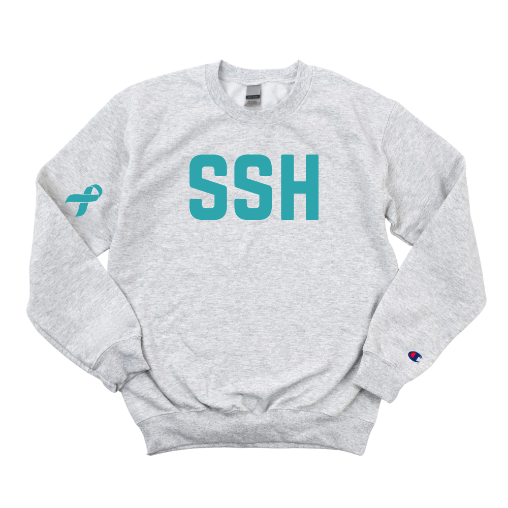 SSH OVARIAN CANCER AWARENESS CHAMPION CREWNECK