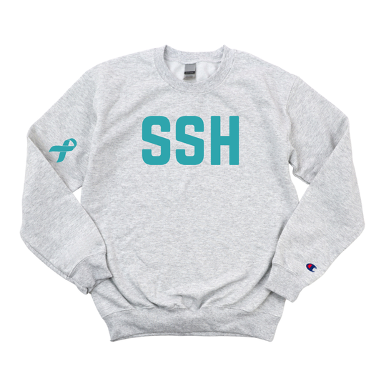 SSH OVARIAN CANCER AWARENESS CHAMPION CREWNECK