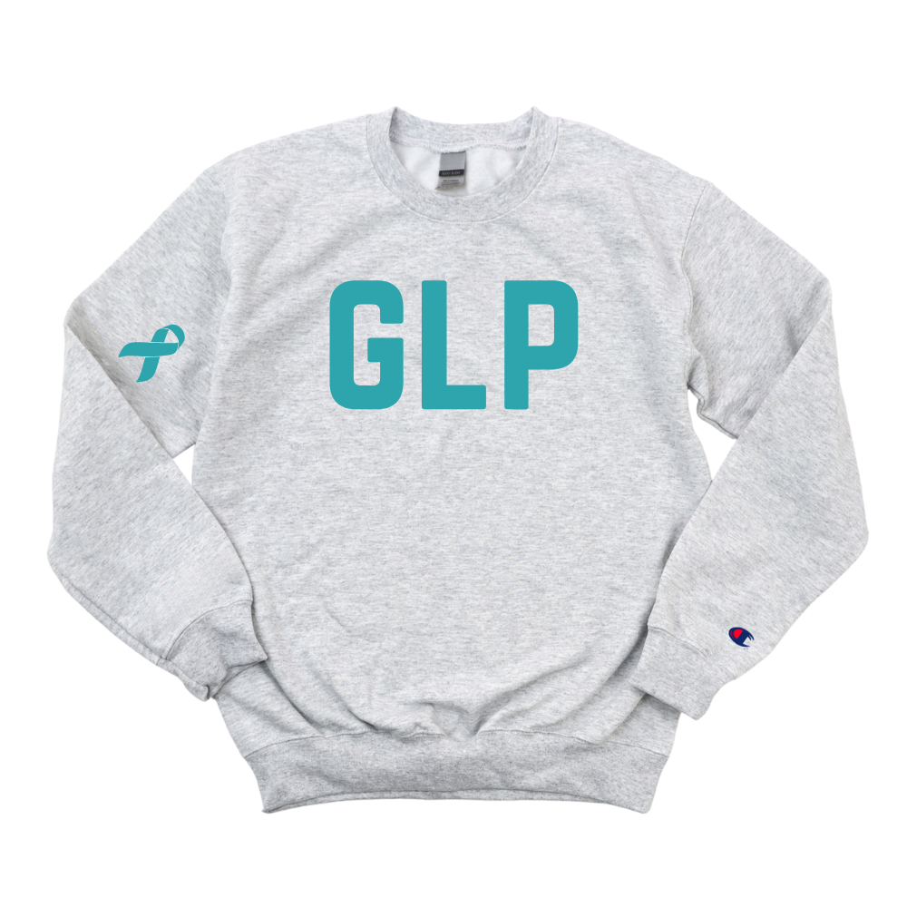 GLP OVARIAN CANCER AWARENESS CHAMPION CREWNECK