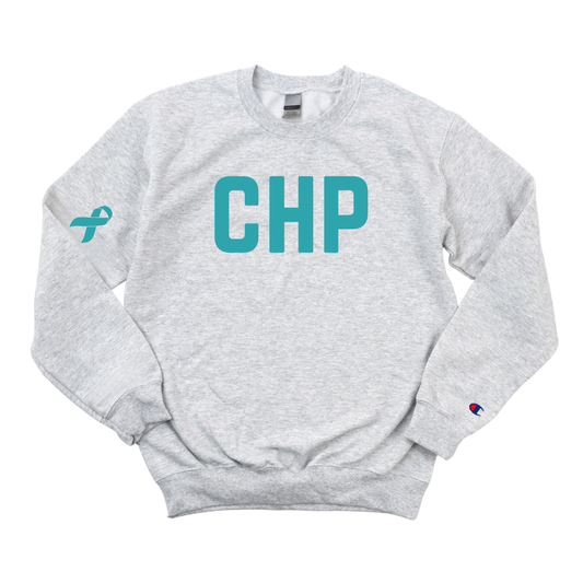 CHP OVARIAN CANCER AWARENESS CHAMPION CREWNECK