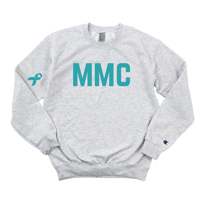 MMC OVARIAN CANCER AWARENESS CHAMPION CREWNECK