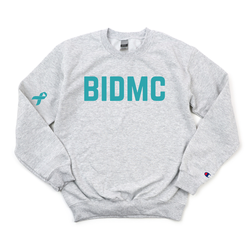 BIDMC OVARIAN CANCER AWARENESS CHAMPION CREWNECK