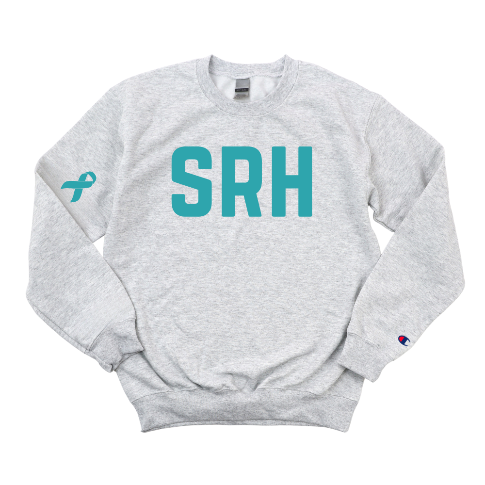 SRH OVARIAN CANCER AWARENESS CHAMPION CREWNECK