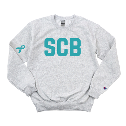 SCB OVARIAN CANCER AWARENESS CHAMPION CREWNECK