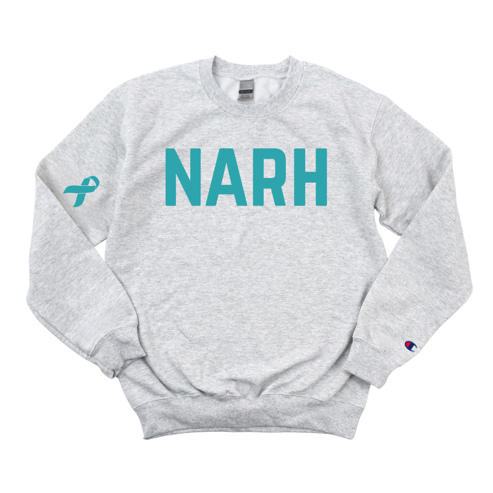 NARH OVARIAN CANCER AWARENESS CHAMPION CREWNECK