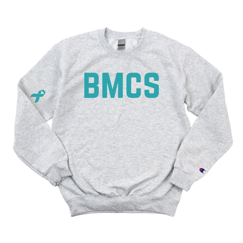 BMCS OVARIAN CANCER AWARENESS CHAMPION CREWNECK