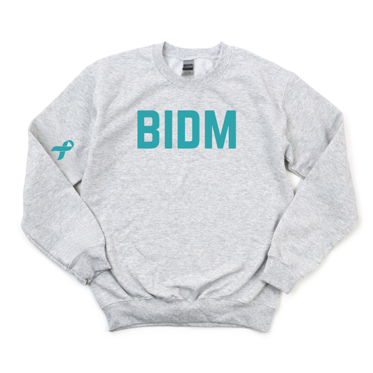 BIDM OVARIAN CANCER AWARENESS CHAMPION CREWNECK