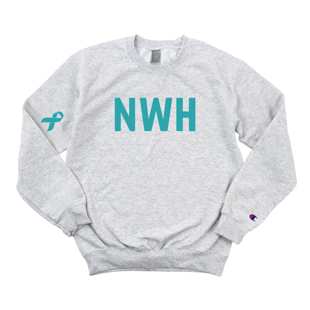 NWH OVARIAN CANCER AWARENESS CHAMPION CREWNECK