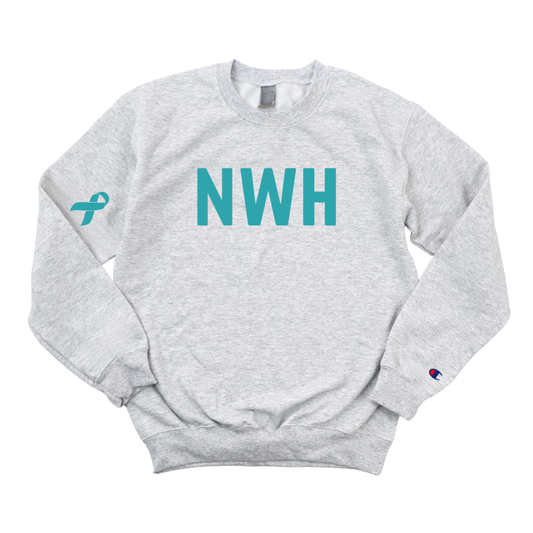 NWH OVARIAN CANCER AWARENESS CHAMPION CREWNECK