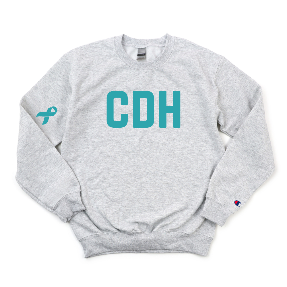 CDH OVARIAN CANCER AWARENESS CHAMPION CREWNECK