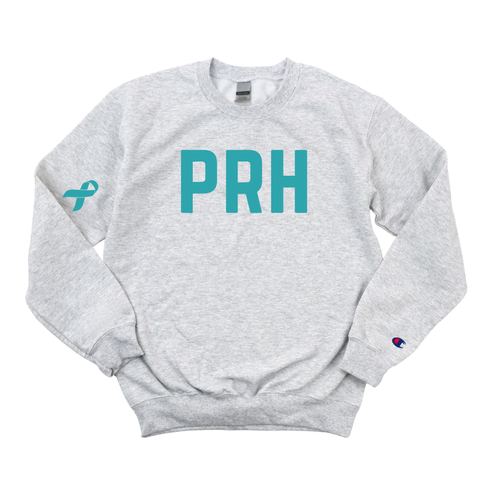 PRH OVARIAN CANCER AWARENESS CHAMPION CREWNECK