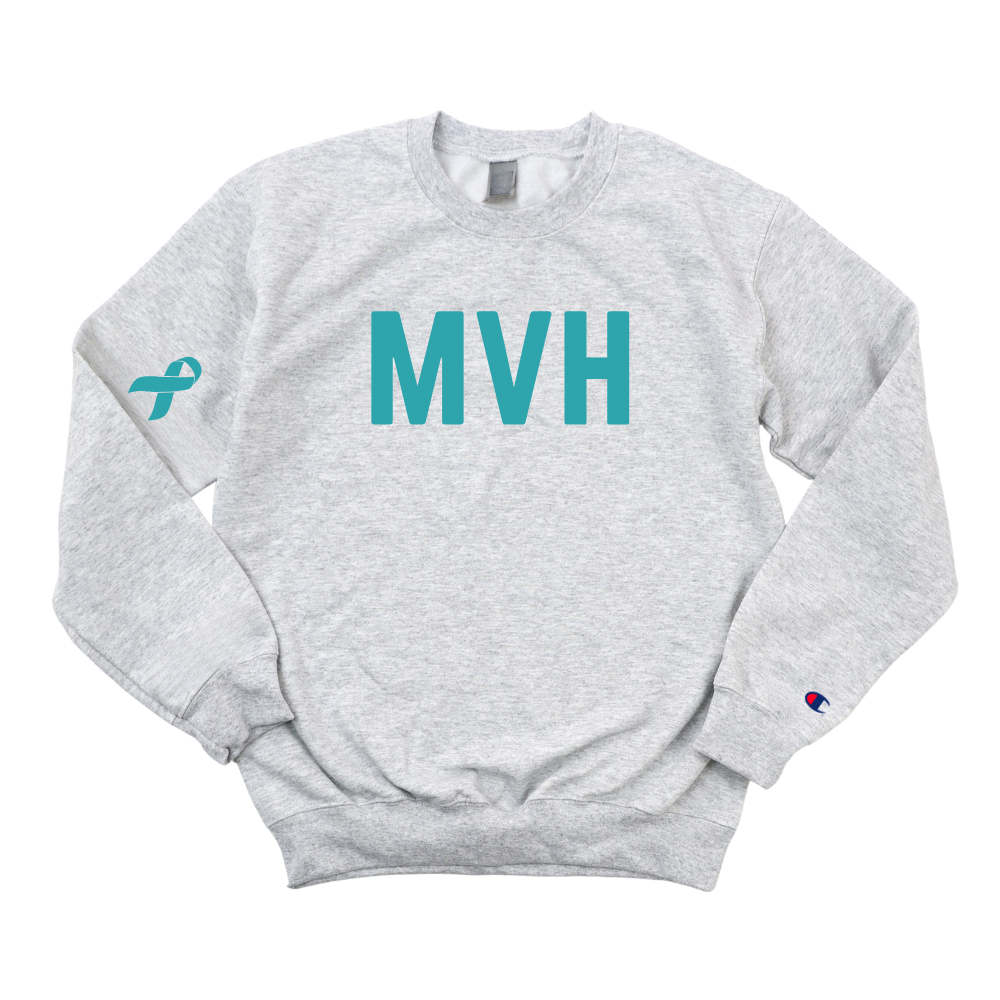 MVH OVARIAN CANCER AWARENESS CHAMPION CREWNECK