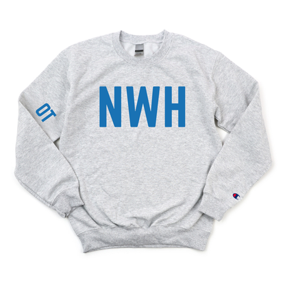 ROYAL BLUE NWH REHAB CHAMPION CREWNECK
