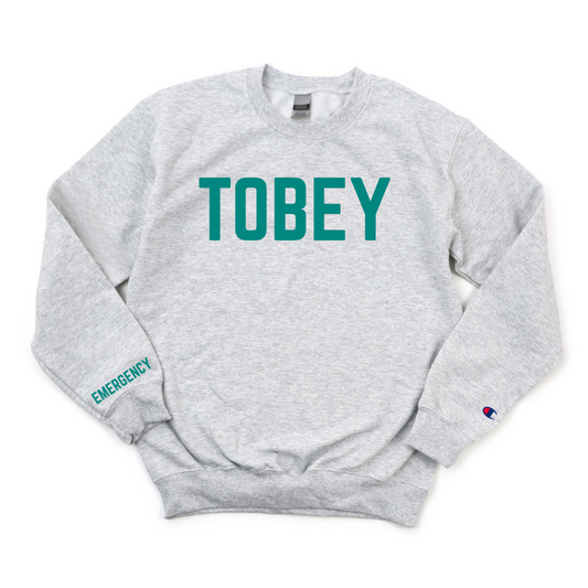 TOBEY NONSPECIFIC- EMERGENCY CHAMPION CREWNECK