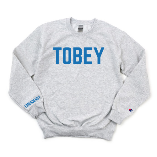 TOBEY NONSPECIFIC- EMERGENCY CHAMPION CREWNECK