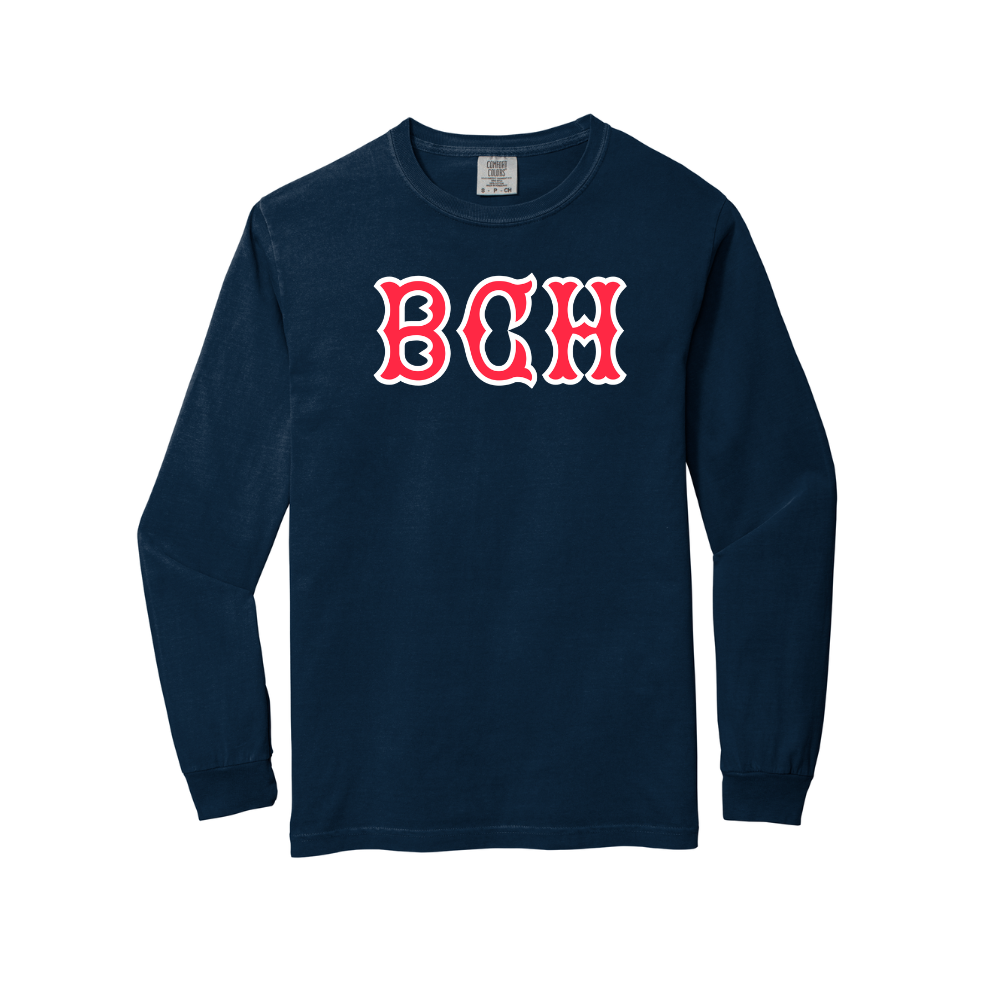 BCH SOX LETTERS LONG SLEEVE