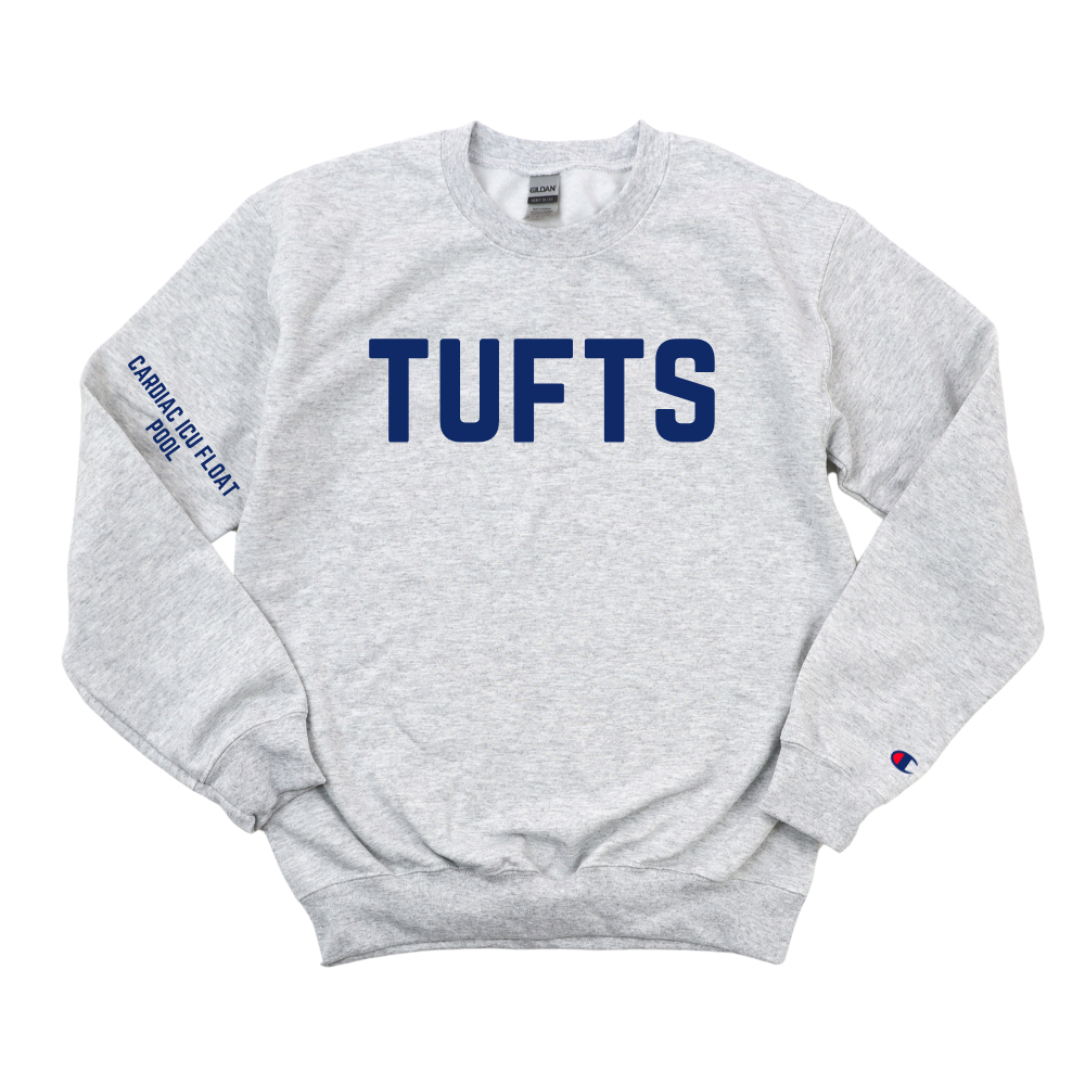 NAVY TUFTS CARDIAC ICU FLOAT POOL RN CHAMPION CREWNECK