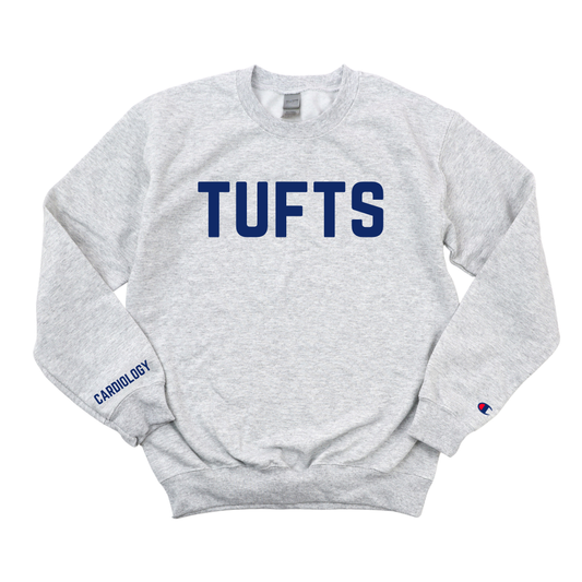 NAVY TUFTS CARDIOLOGY CHAMPION CREWNECK