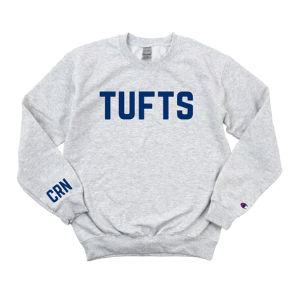 TUFTS CRN CHAMPION CREWNECK