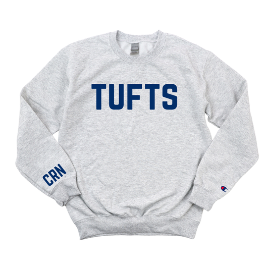 TUFTS CRN CHAMPION CREWNECK