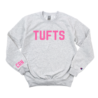 TUFTS CRN CHAMPION CREWNECK