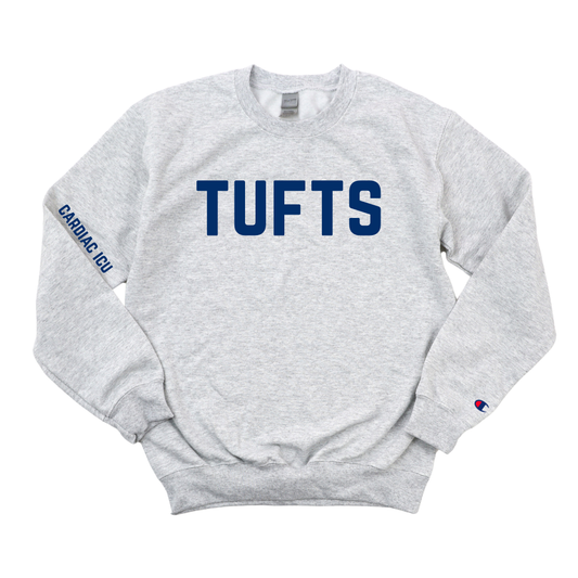 NAVY TUFTS  RN CARDIAC ICU CHAMPION CREWNECK
