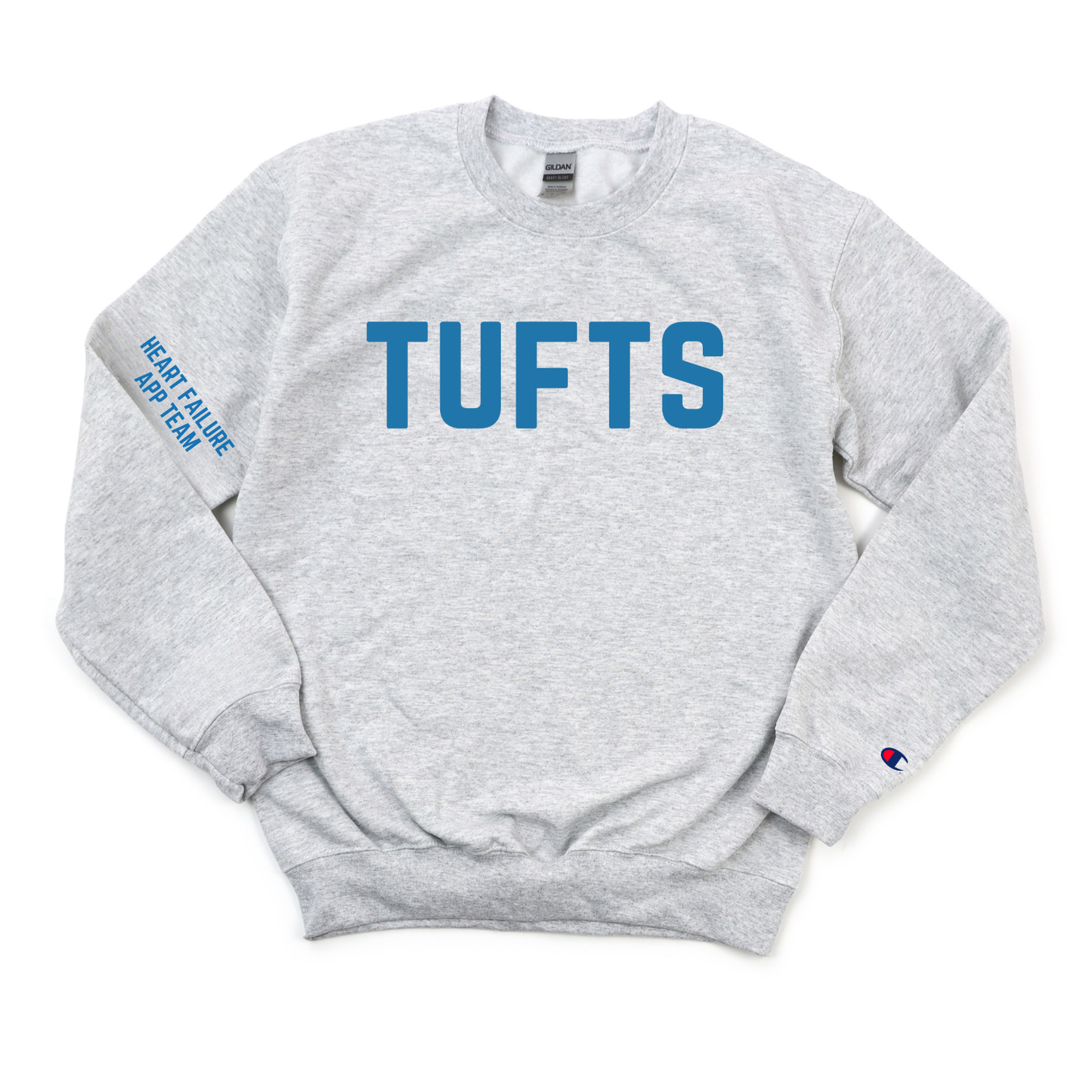 ROYAL BLUE TUFTS PA - HEART FAILURE APP TEAM CHAMPION CREWNECK
