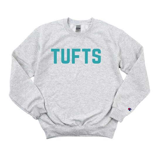TUFTS TEAL OT CHAMPION CREWNECK