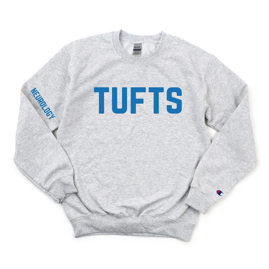 TUFTS ROYAL BLUE NEUROLOGY CHAMPION CREWNECK ORDER BY 6/13